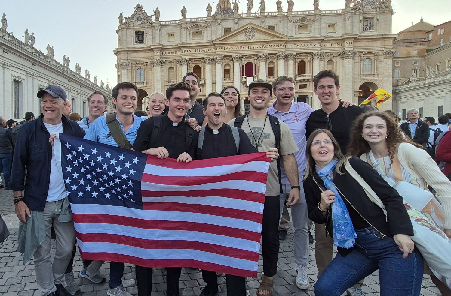 Gioia incontenibile dei ragazzi americani